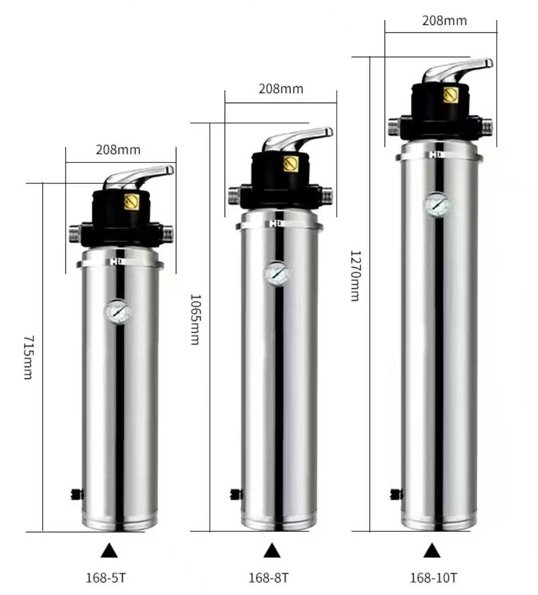 Whole-house water purifier