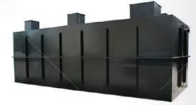 Integrated underground wastewater treatment equipment