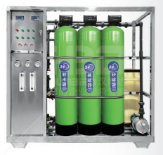 Three stainless steel tank reverse osmosis equipment
